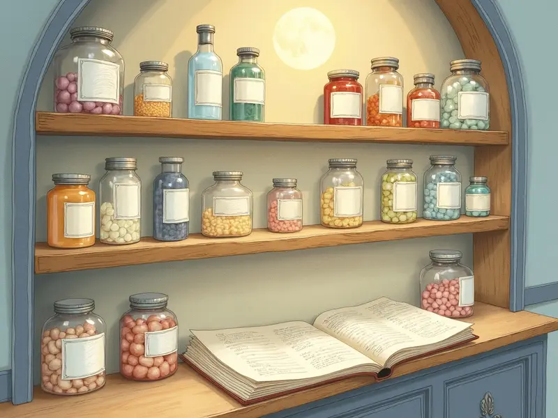 Illustration des Traums: Apotheke