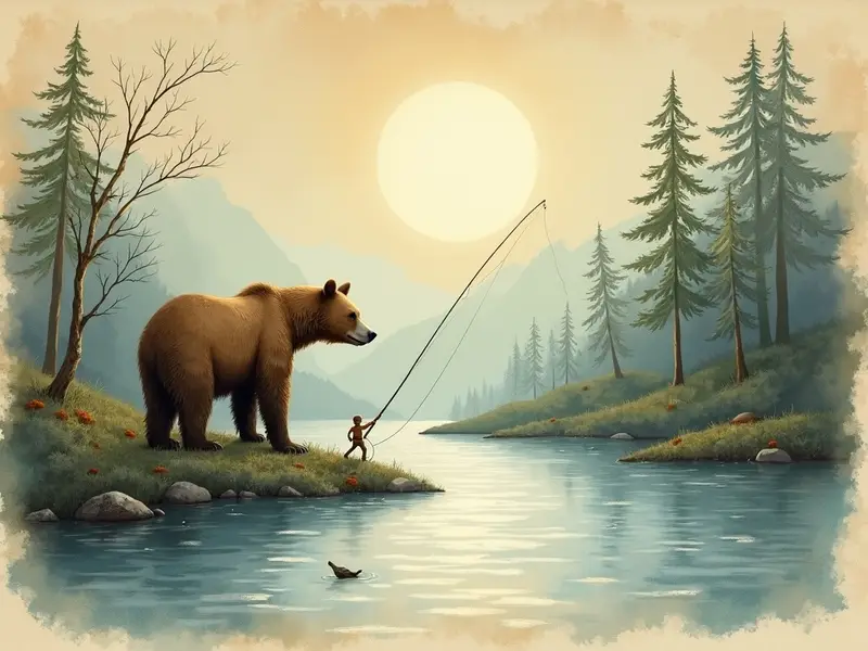 Illustration des Traums: Bär