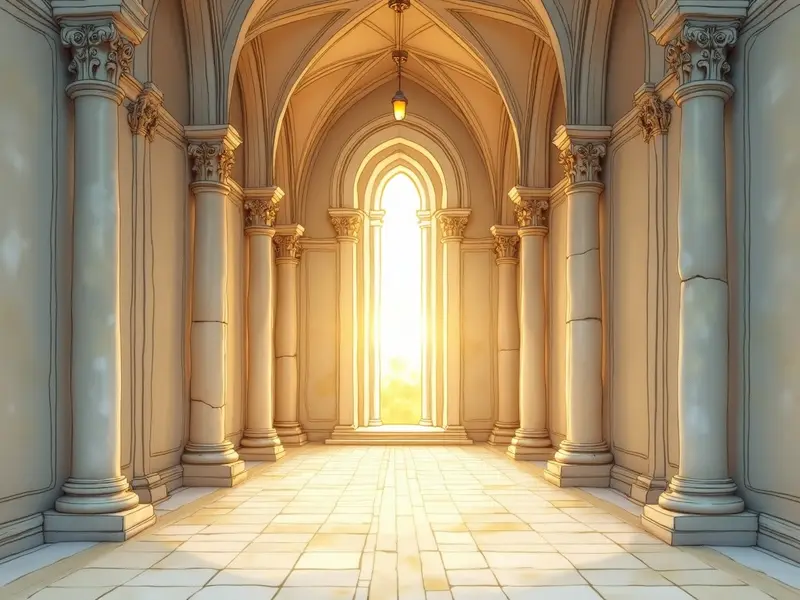 Illustration des Traums: Basilika