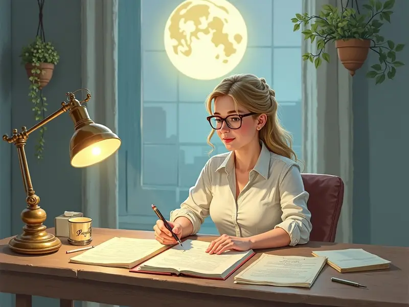 Illustration des Traums: Bewerbungsgespräch