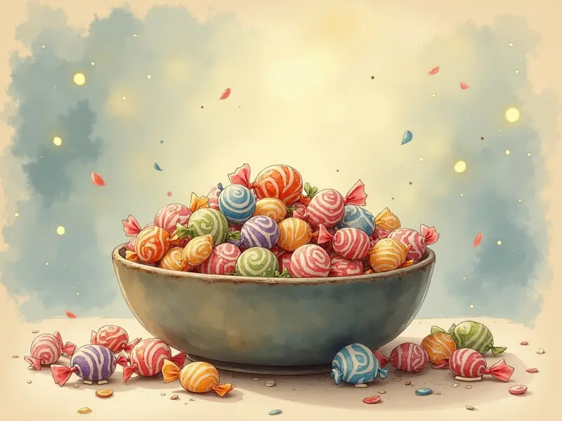 Illustration des Traums: Bonbons