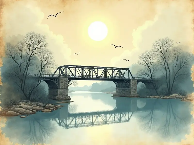 Illustration des Traums: Brücke