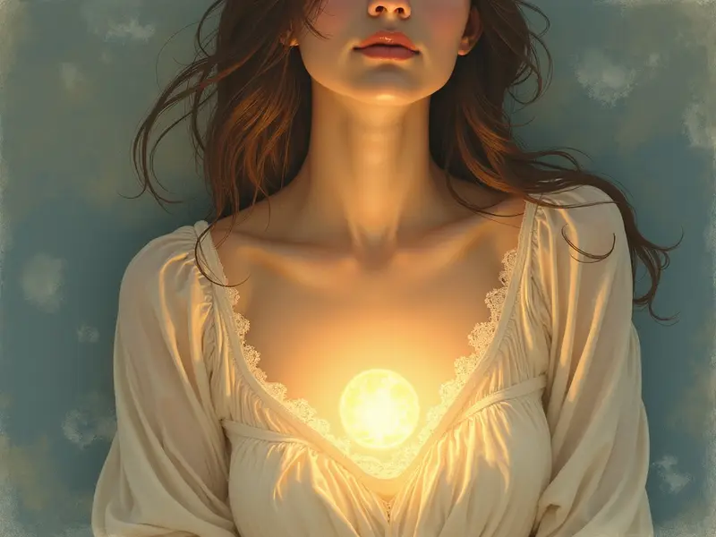 Illustration des Traums: Brust