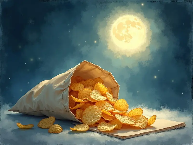 Illustration des Traums: Chips