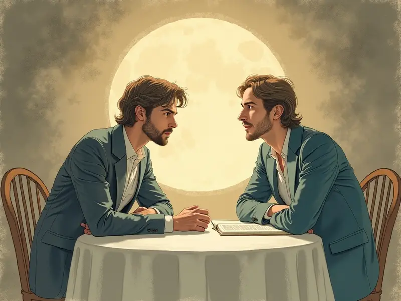 Illustration des Traums: der Rivale