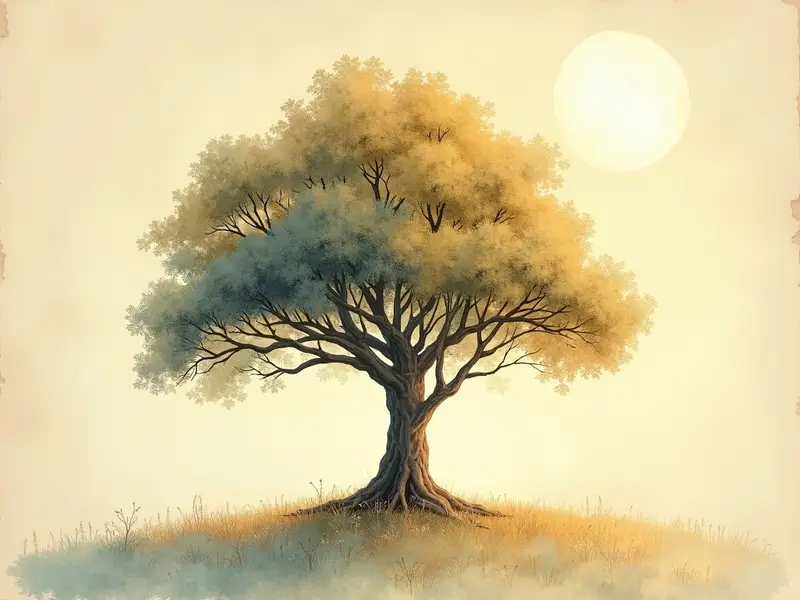 Illustration des Traums: Eiche