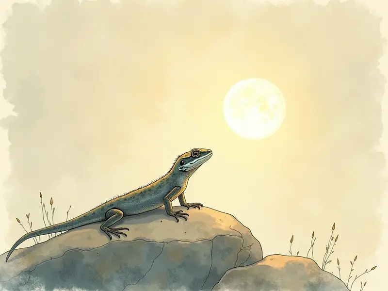 Illustration des Traums: Eidechse
