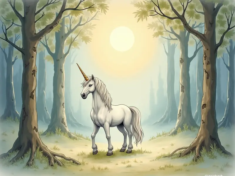 Illustration des Traums: Einhorn