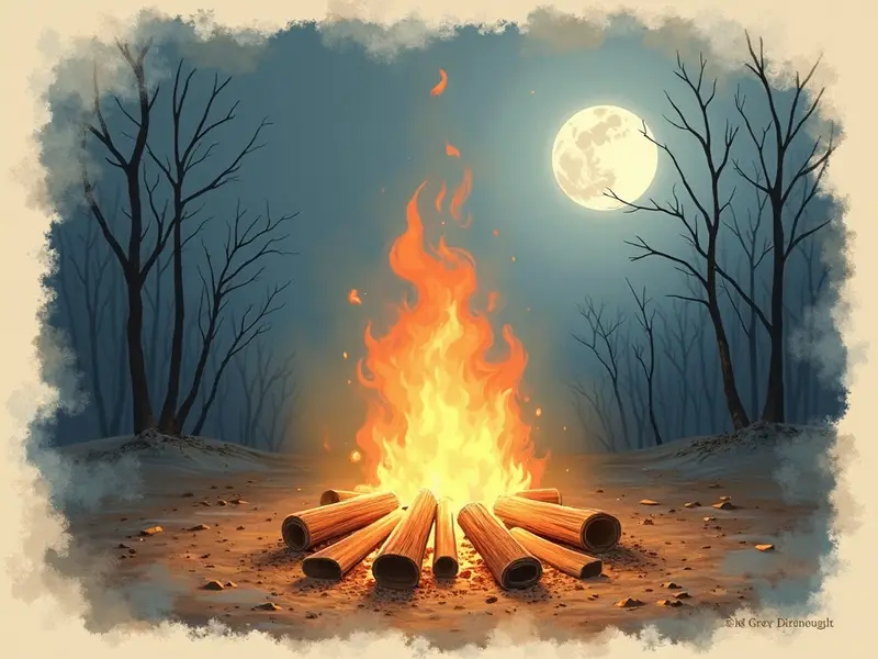 Illustration des Traums: Feuer