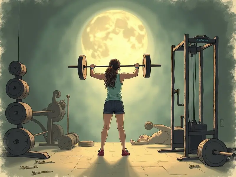Illustration des Traums: Fitnessstudio