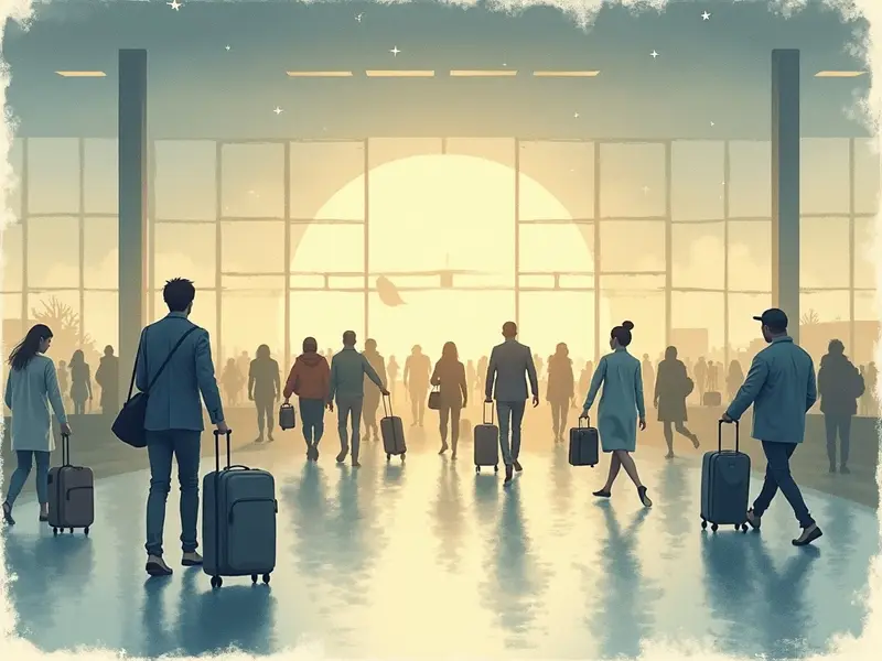 Illustration des Traums: Flughafen