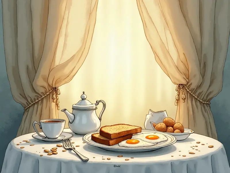 Illustration des Traums: Frühstück