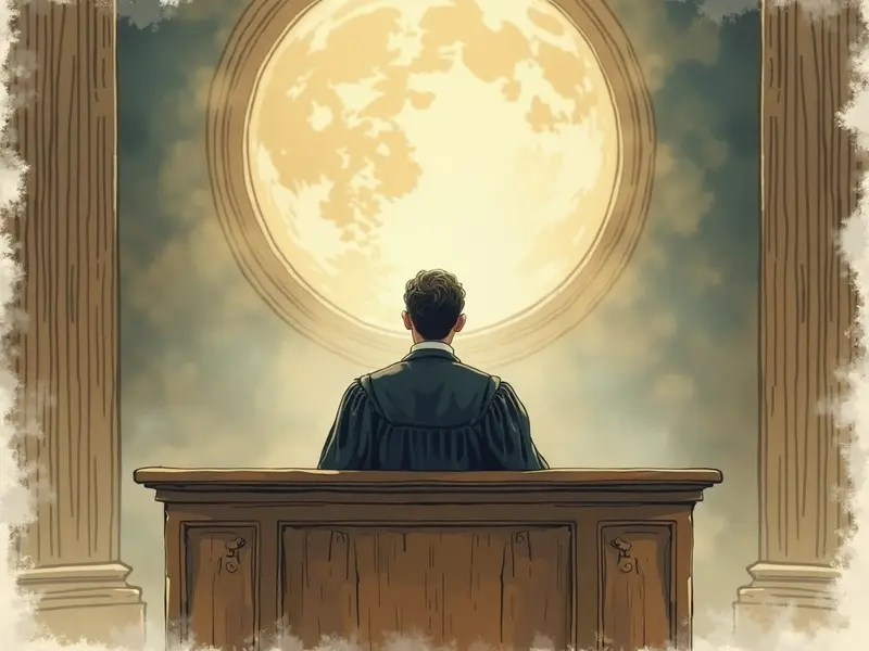 Illustration des Traums: Gericht