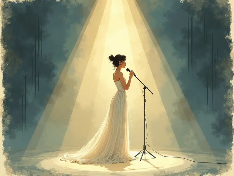 Illustration des Traums: Gesang