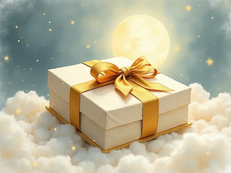 Illustration des Traums: Geschenk