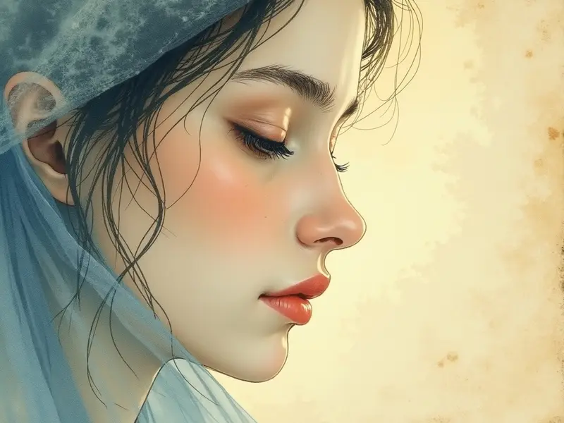 Illustration des Traums: Gesicht