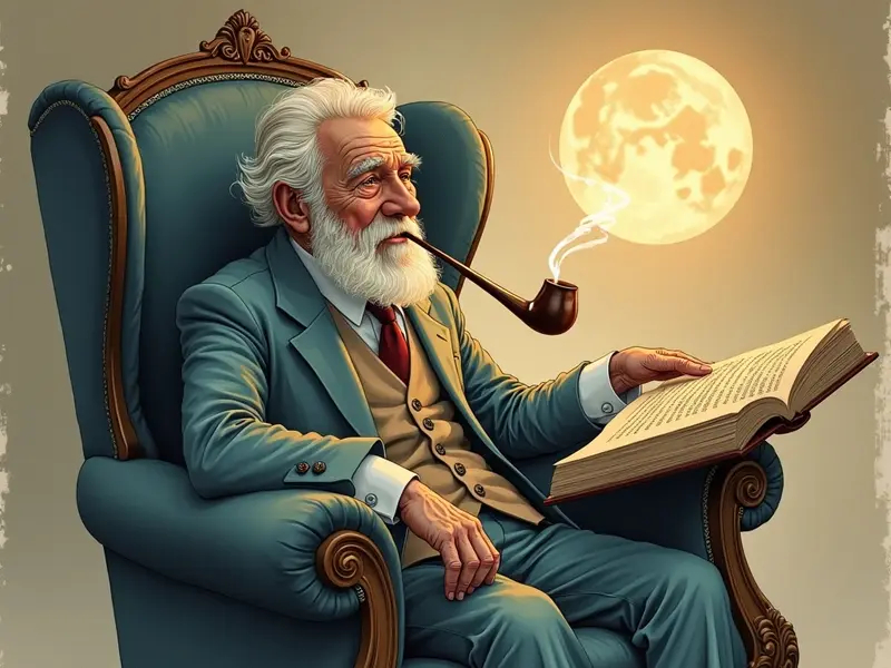 Illustration des Traums: Großvater