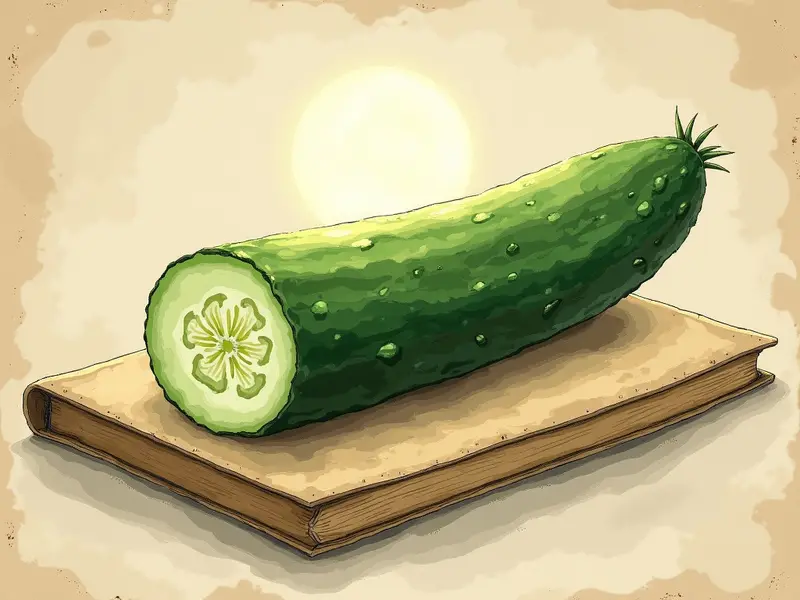 Illustration des Traums: Gurke