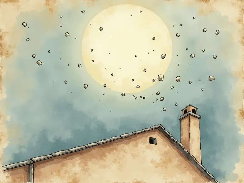 Illustration des Traums: Hagel