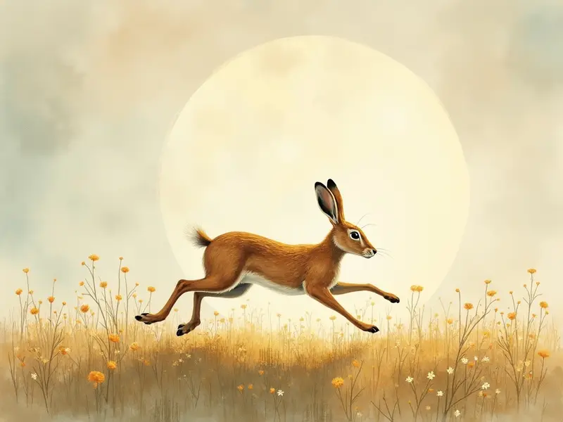 Illustration des Traums: Hase