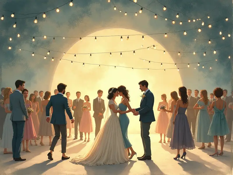 Illustration des Traums: Hochzeit