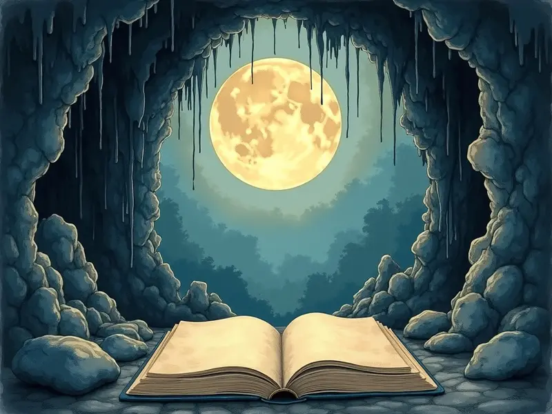 Illustration des Traums: Höhle