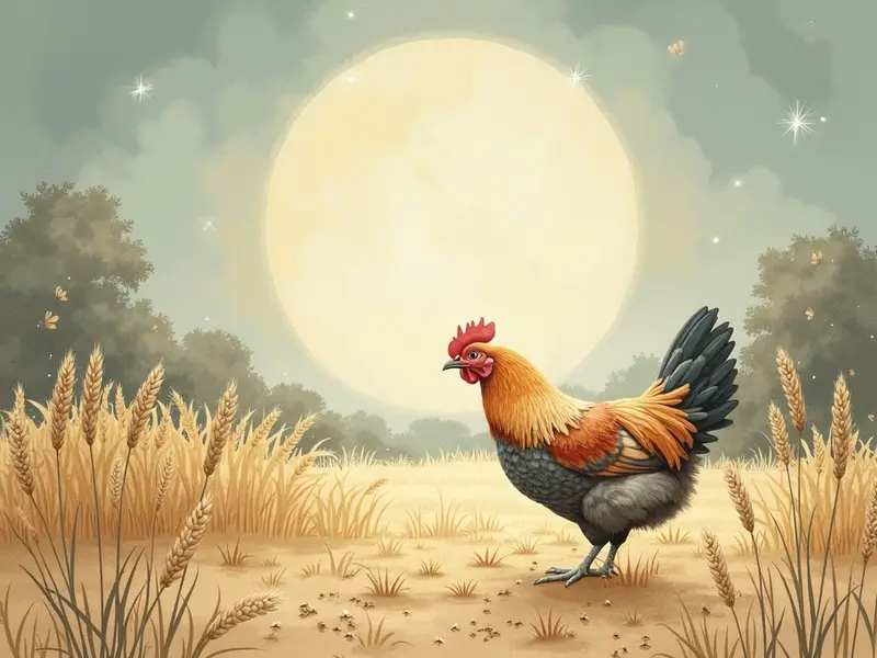 Illustration des Traums: Huhn
