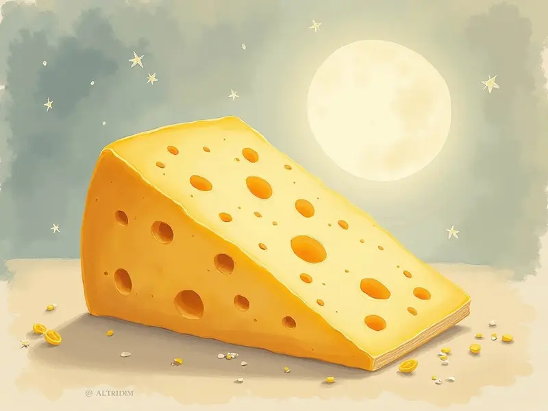Illustration des Traums: Käse