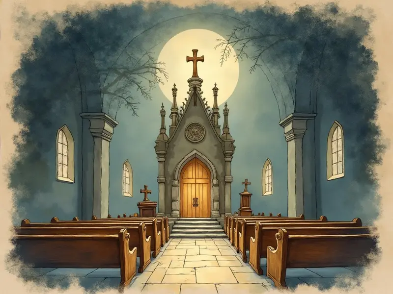 Illustration des Traums: Kapelle