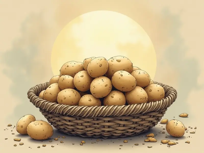 Illustration des Traums: Kartoffeln