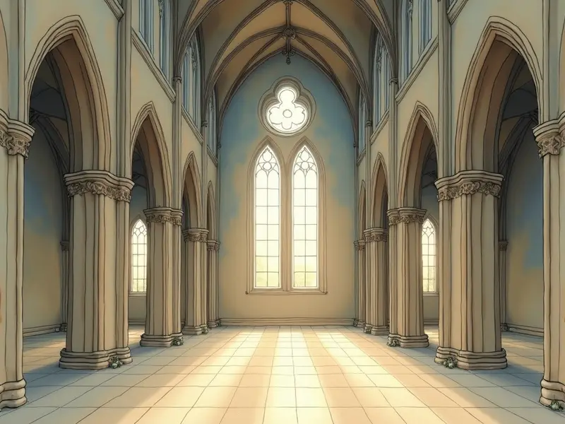 Illustration des Traums: Kathedrale