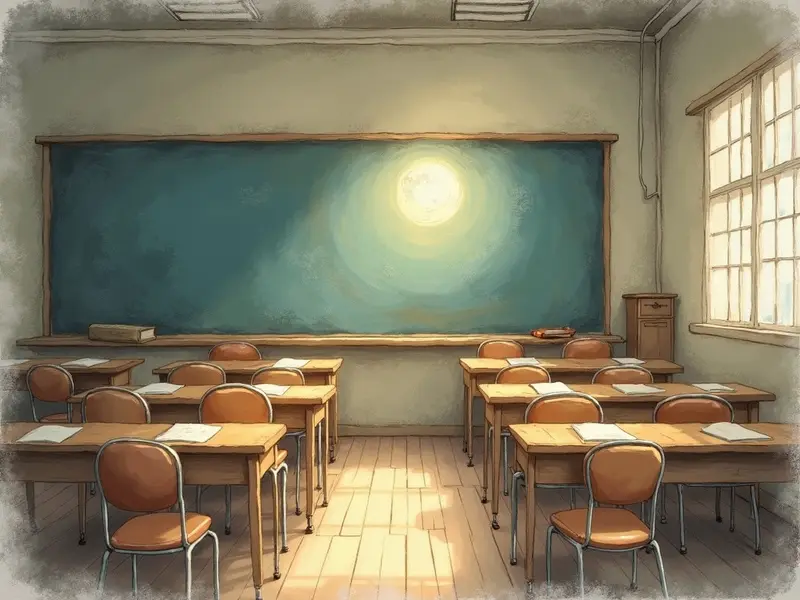 Illustration des Traums: Klassenzimmer