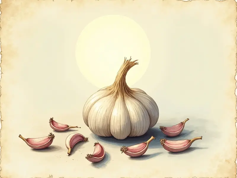 Illustration des Traums: Knoblauch