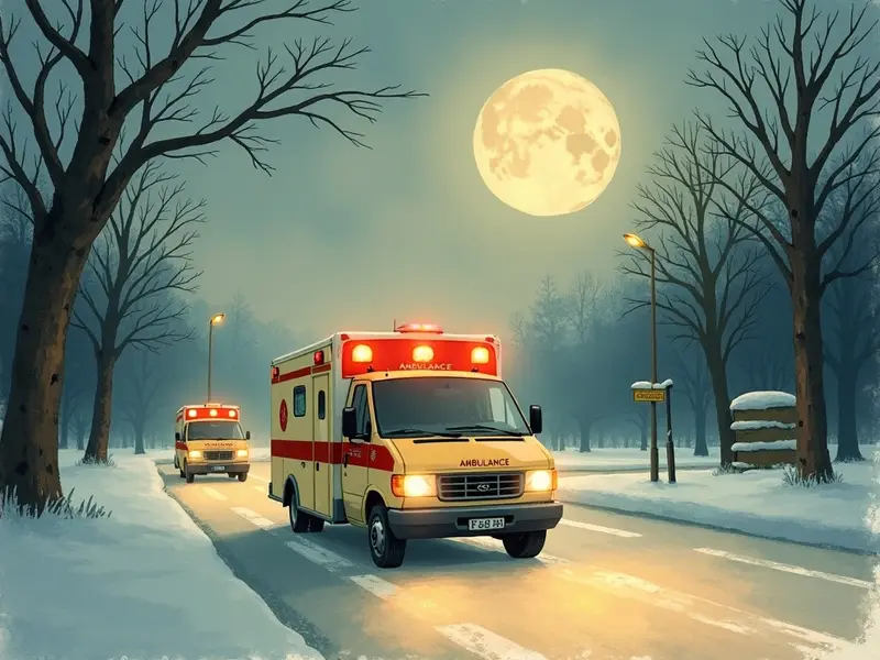 Illustration des Traums: Krankenwagen