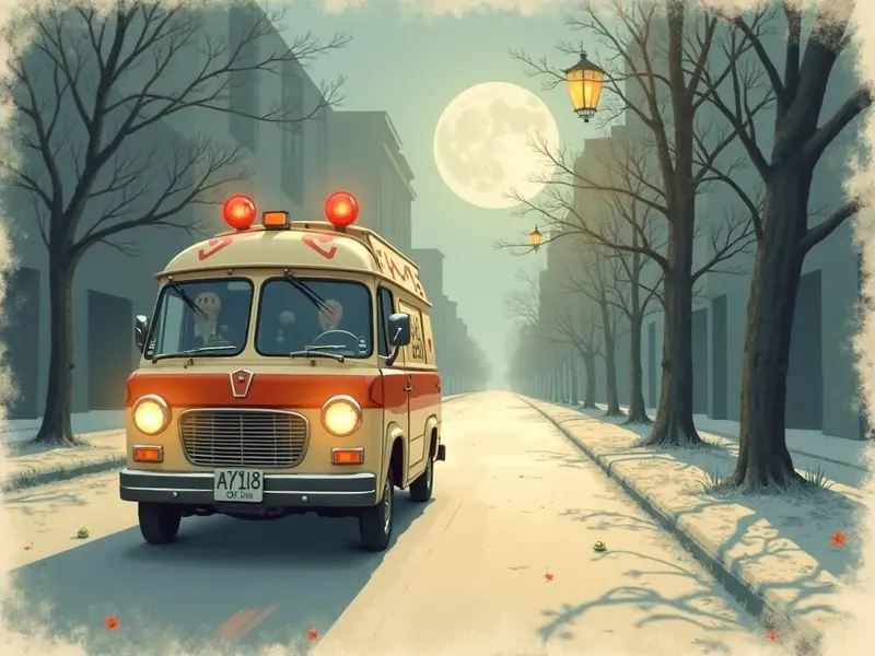 Illustration des Traums: Krankenwagen