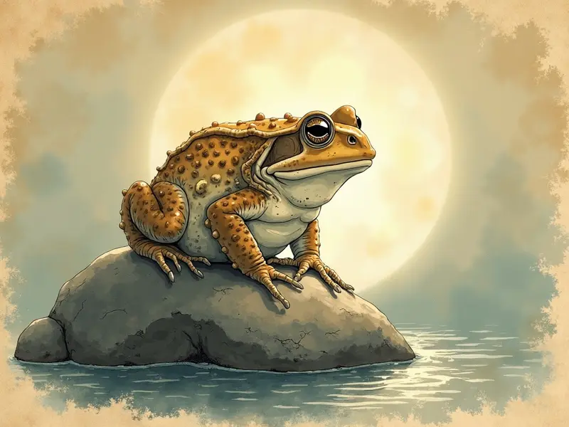 Illustration des Traums: Kröte