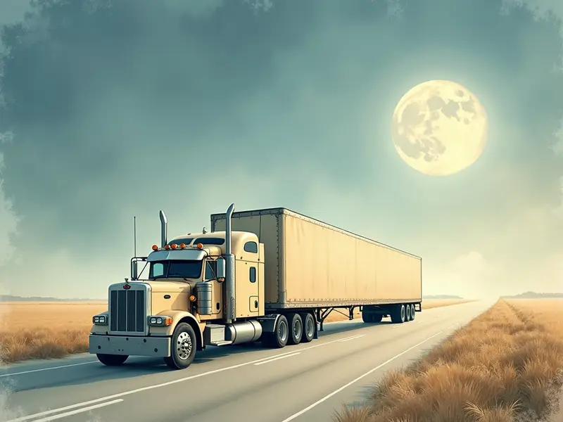 Illustration des Traums: LKW