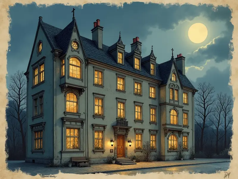 Illustration des Traums: Mietshaus