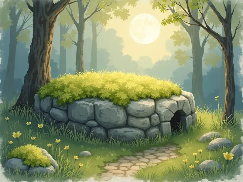 Illustration des Traums: Moos