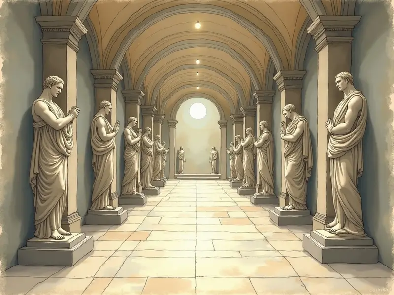 Illustration des Traums: Museum