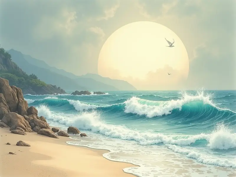 Illustration des Traums: Orkan
