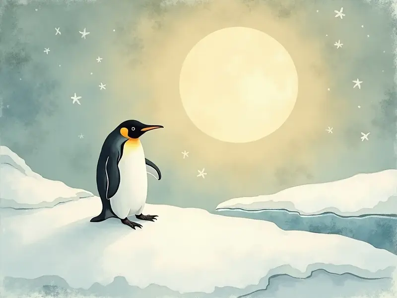 Illustration des Traums: Pinguin