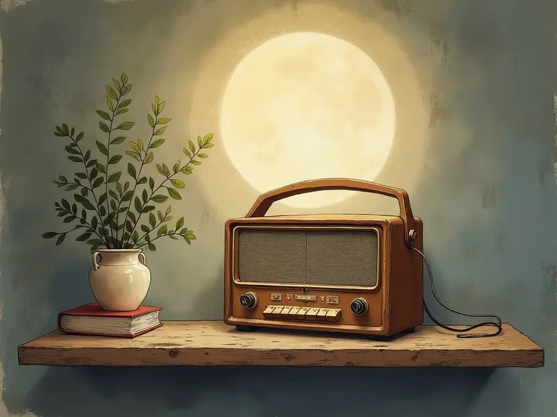 Illustration des Traums: Radio