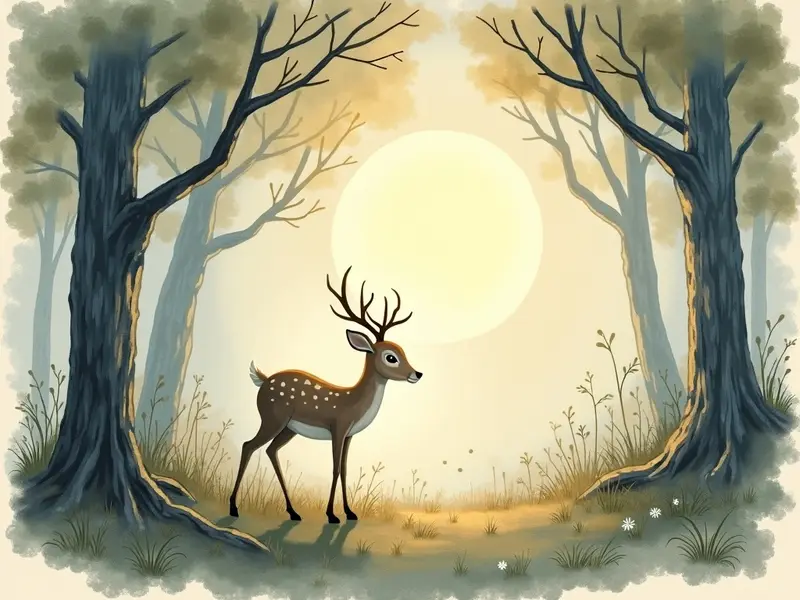 Illustration des Traums: Reh