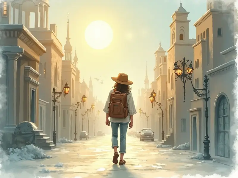 Illustration des Traums: Reise