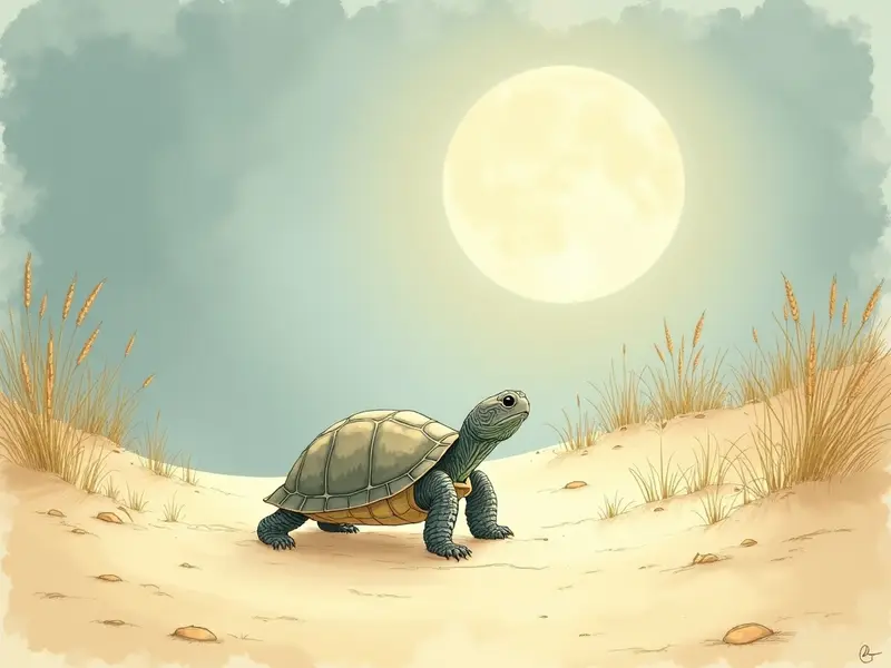 Illustration des Traums: Schildkröte