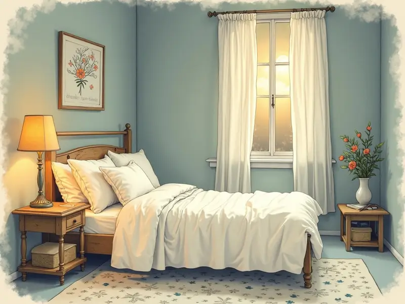 Illustration des Traums: Schlafzimmer