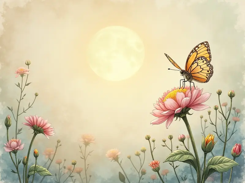 Illustration des Traums: Schmetterling
