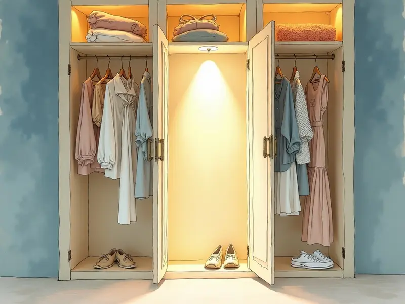 Illustration des Traums: Schrank