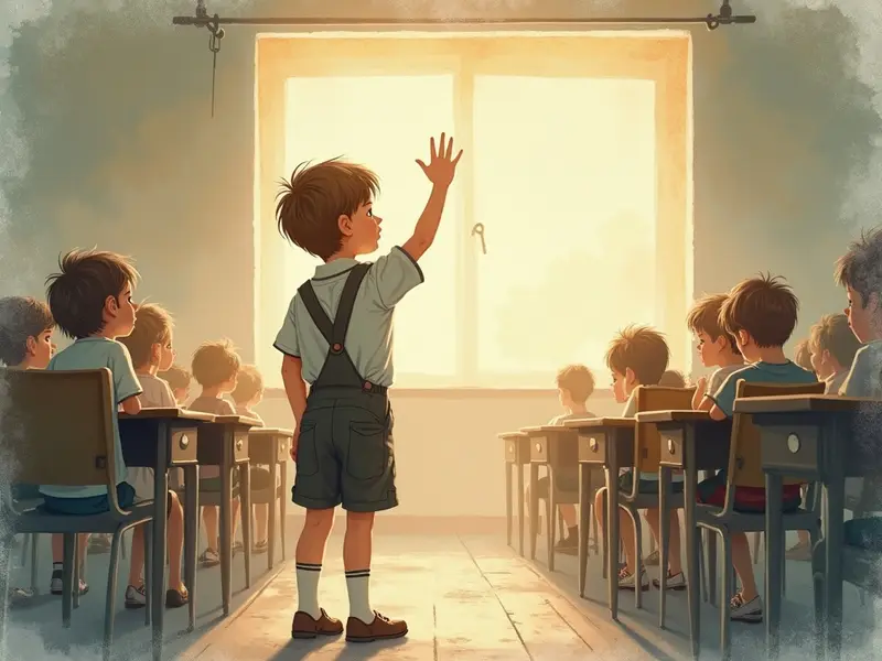 Illustration des Traums: Schüler